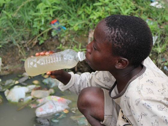 Supplying clean water & sanitation prevents deaths