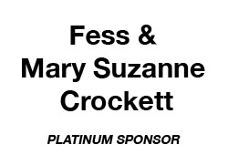 Fess & Mary Suzanne Crockett - Platinum Sponsor